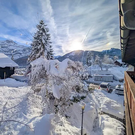 Apartamento Grand Duplex, Charme, Cheminee & Balcon Diablerets *
