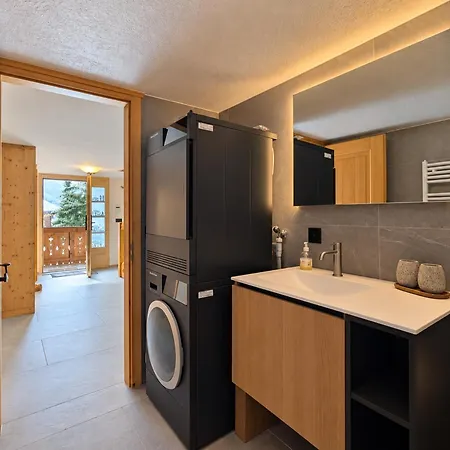 Grand duplex, charme, cheminée&balcon Diablerets Apartamento