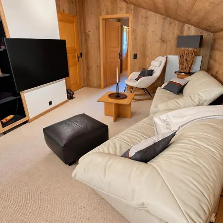 Grand duplex, charme, cheminée&balcon Diablerets Apartamento Les Diablerets