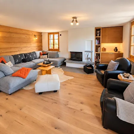 Grand duplex, charme, cheminée&balcon Diablerets Apartamento Les Diablerets