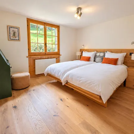 Grand duplex, charme, cheminée&balcon Diablerets Apartamento Les Diablerets