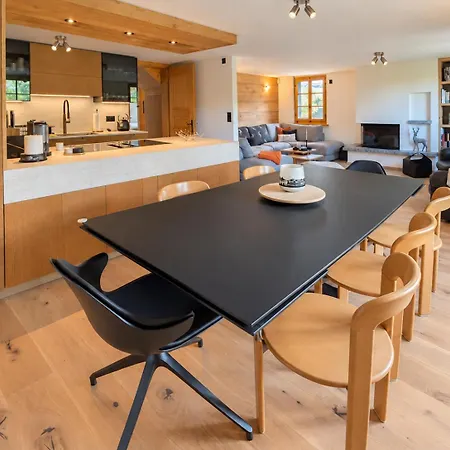 Grand duplex, charme, cheminée&balcon Diablerets